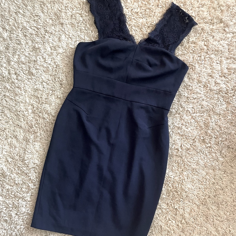 Adrianna Papell Blue Cocktail Dress